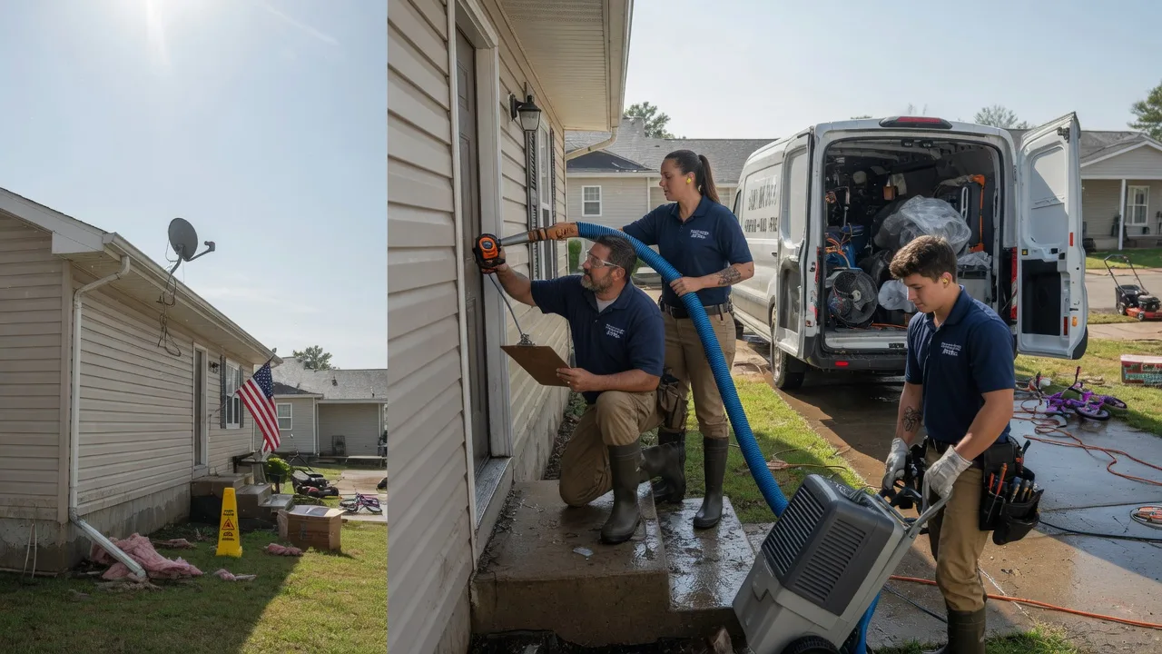 Ceiling Water Damage Restoration in Lewisport, KY near me